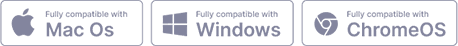 Artistly works with Mac OS, Windows, and ChromeOS